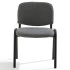 Chaise visiteur en tissu Chaise visiteur en tissu