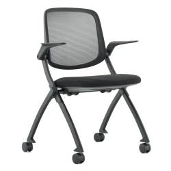 Fauteuil empilable dossier en filet