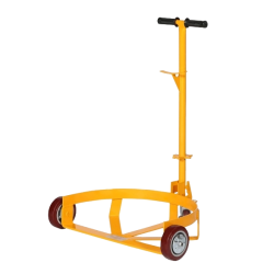 Chariot en acier pour fût