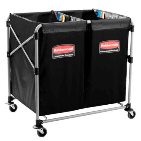 Support de sac 300 L - 2 compartiments Support de sac 300 L - 2 compartiments