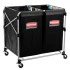 Support de sac 300 L - 2 compartiments Support de sac 300 L - 2 compartiments