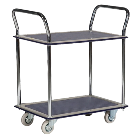 Chariot de manutention à 2 ou 3 plateaux - Charge 120 kg