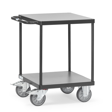 Petite servante d'atelier gris anthracite - Charge 500 ou 600 Kg