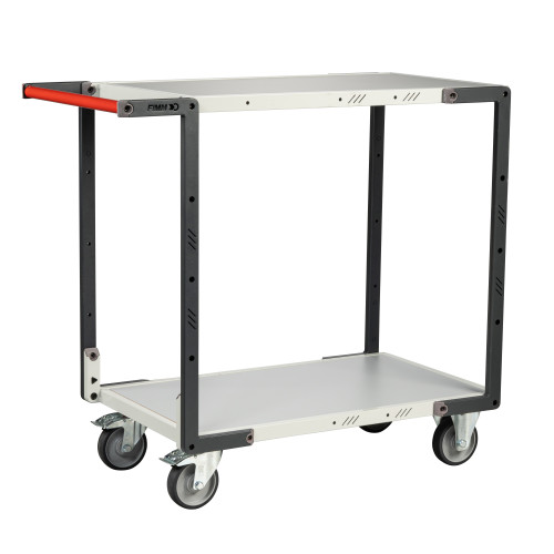 Servante d’atelier à 2 plateaux bois - Charge 250 kg
