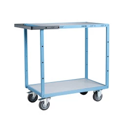 Servante mécano-soudée 2 ou 3 plateaux mélaminé
