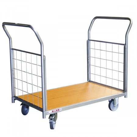 Chariot modulable à 2 dossiers grillagés Chariot modulable à 2 dossiers grillagés