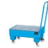 Chariot de rétention - Poignée ergonomique - RAL 5012 Chariot de rétention - Poignée ergonomique - RAL 5012