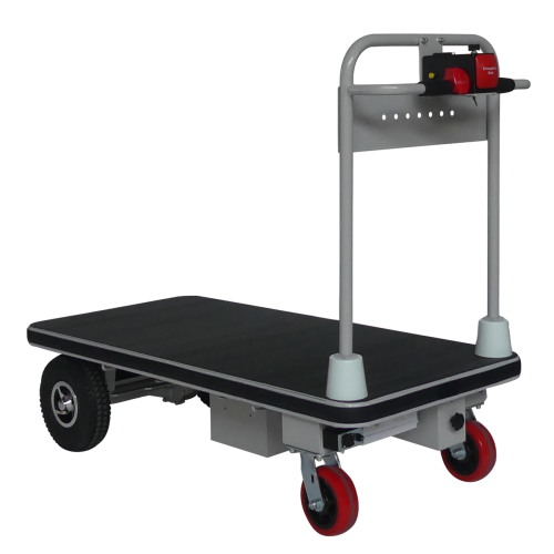 Chariot manutention électrique dossier fixe