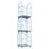 Chariot repliable, emboîtable et gerbable Chariot repliable, emboîtable et gerbable