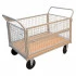 Chariot grillagé beige Chariot grillagé beige