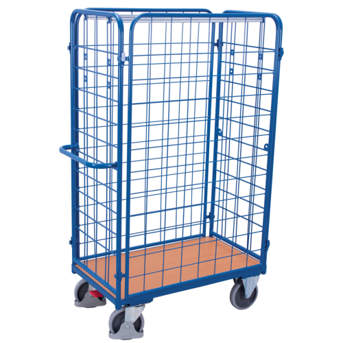 Chariot haut à 4 dossiers grillagés