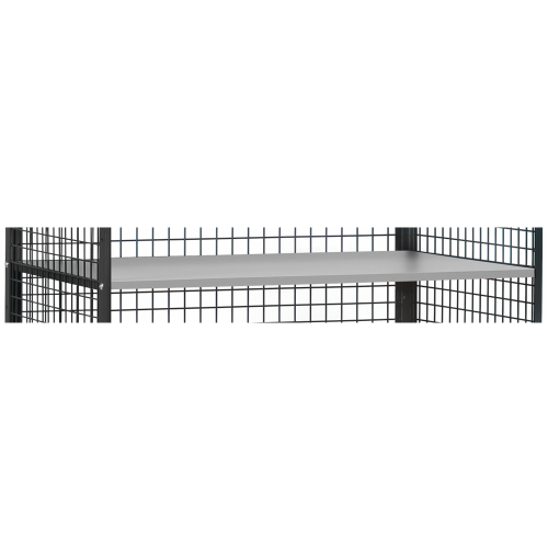 Plateau supplémentaire pour chariot grillagé Plateau supplémentaire pour chariot grillagé