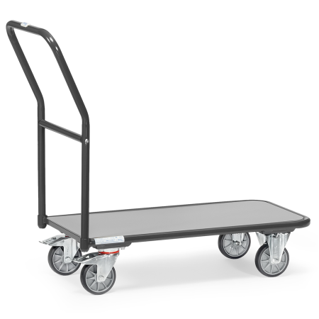 Chariot de magasin pour charge légère gris anthracite - Charge 250 Kg Chariot de magasin pour charge légère gris anthracite - Charge 250 Kg