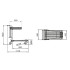 Chariot magasin emboitable avec panier rabattable Chariot magasin emboitable avec panier rabattable