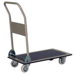 Chariot à dossier rabattable plateau 740 x 480 mm - Capacité 150 kg