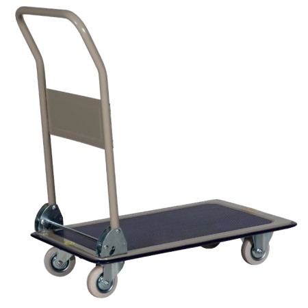 Chariot à dossier rabattable plateau 740 x 480 mm - Capacité 150 kg Chariot à dossier rabattable plateau 740 x 480 mm - Capacité 150 kg