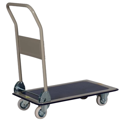 Chariot à dossier rabattable plateau 740 x 480 mm - Capacité 150 kg