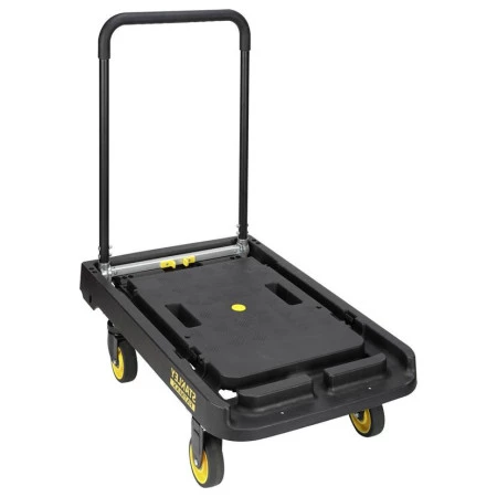 Chariot plateforme repliable avec roues escamotables - Modèle breveté Chariot plateforme repliable avec roues escamotables - Modèle breveté
