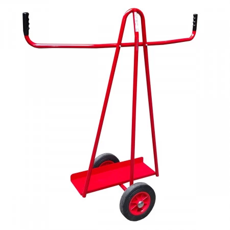 Chariot porte-panneaux à poignées fixes - Roues caoutchouc