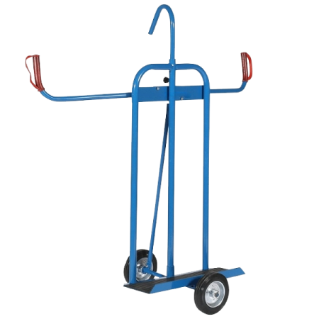 Chariot porte-panneaux léger - Système de blocage des panneaux