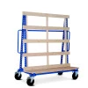 Chariot porte panneaux protection bois