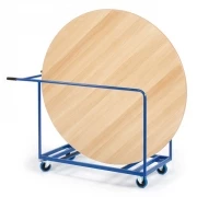 Chariot porte tables rondes