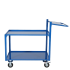 Chariot de picking 250 kg - Double plateau acier robuste Chariot de picking 250 kg - Double plateau acier robuste