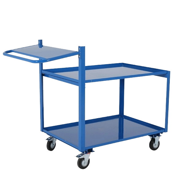 Kit Complet Chariot Avec 2 Roues Pneumatiques 260x80, Essieu 1m, Bagues Et Supports - Charge 300kg