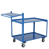 Chariot de picking 250 kg - Double plateau acier robuste Chariot de picking 250 kg - Double plateau acier robuste