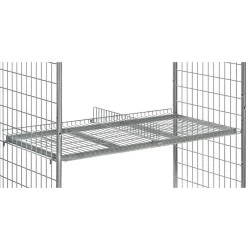 Séparateur pour plateau de chariots préparateurs de commandes