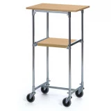 Chariot de bureau avec tablette et plateau Chariot de bureau avec tablette et plateau