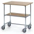 Chariot de bureau avec tablette et plateau Chariot de bureau avec tablette et plateau