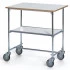 Chariot de bureau avec tablette et plateau Chariot de bureau avec tablette et plateau