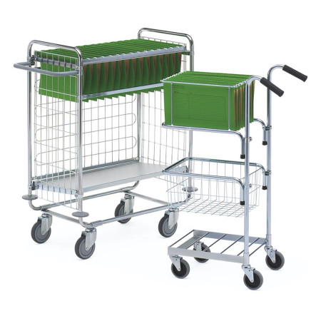 Chariot pour distribution de courriers Chariot pour distribution de courriers