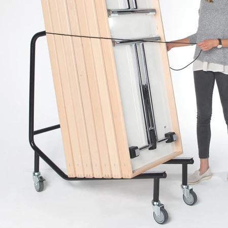 Chariot pour stockage et rangement de tables Chariot pour stockage et rangement de tables