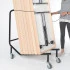 Chariot pour stockage et rangement de tables Chariot pour stockage et rangement de tables