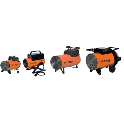 Chauffage mobile électrique radiant halogène