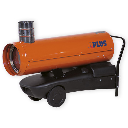 Canon à chaleur au fioul avec cheminée