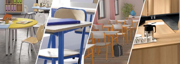 Choisir du mobilier scolaire en fonction du degré de scolarité de l'élève