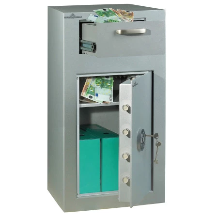 HARTMANN VULCAIN Coffre fort Dépôt de fonds - Serrure à clé - 40 L. HARTMANN VULCAIN Coffre fort Dépôt de fonds - Serrure à clé - 40 L.
