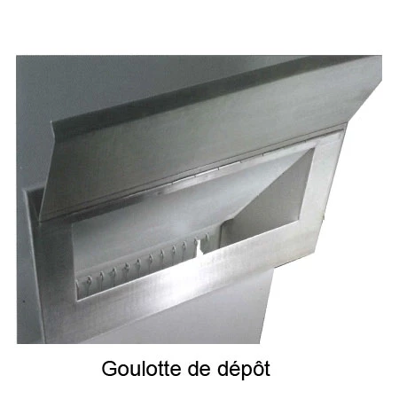 Goulotte de dépôt