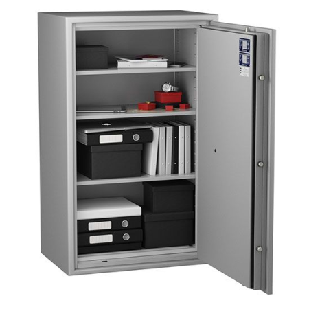 Coffre-fort ignifuge 1H Classe 1 - Serrure à clé et code - 220 L HARTMANN Protect Duo. Coffre-fort ignifuge 1H Classe 1 - Serrure à clé et code - 220 L HARTMANN Protect Duo.