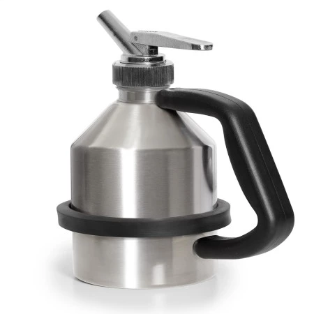 Bidon de sécurité en inox. Vol 1 litre. Avec robinet de dosage Bidon de sécurité en inox. Vol 1 litre. Avec robinet de dosage