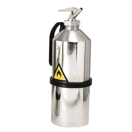 Bidon de sécurité en acier inoxydable. Vol. 5 litres Bidon de sécurité en acier inoxydable. Vol. 5 litres