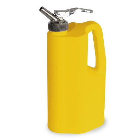 Bidon de sécurité en plastique. Vol. 2 litres Bidon de sécurité en plastique. Vol. 2 litres