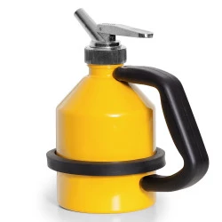 Bidon de sécurité en tôle d'acier avec robinet doseur