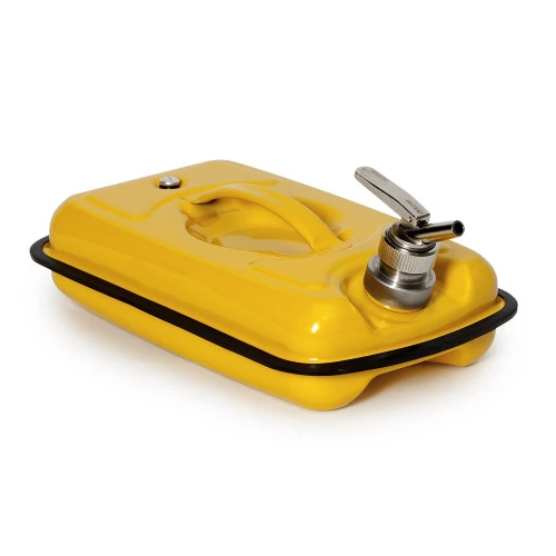 Jerrycan de sécurité plat en acier galvanisé - Robinet doseur