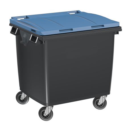 Conteneur poubelle 1000L avec tourillons Conteneur poubelle 1000L avec tourillons