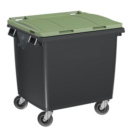 Bac à déchets roulants 100 litres pour les collectivités Bac à déchets roulants 100 litres pour les collectivités