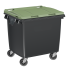 Bac à déchets roulants 100 litres pour les collectivités Bac à déchets roulants 100 litres pour les collectivités